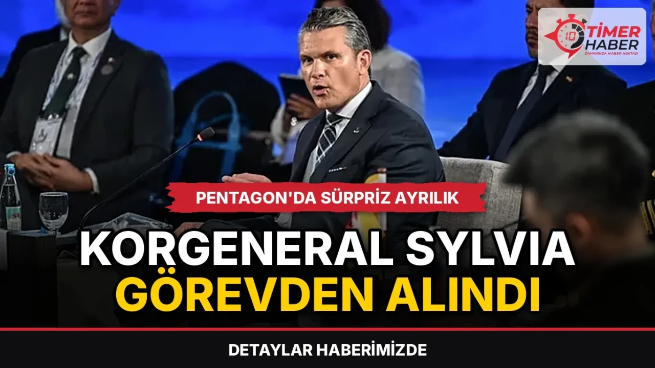 Pentagon'da sürpriz ayrılık: Korgeneral Sylvia görevden alındı