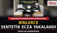 Bornova'da düzenlenen operasyonda binlerce sentetik ecza yakalandı