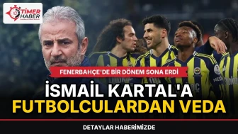 Fenerbahçe'de İsmail Kartal dönemi sona erdi: Futbolculardan veda