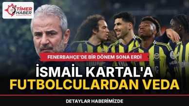 Fenerbahçe'de İsmail Kartal dönemi sona erdi: Futbolculardan veda