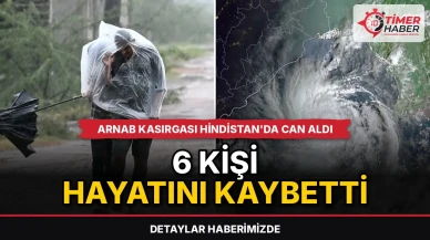 Arnab Kasırgası Hindistan'da can aldı: 6 kişi hayatını kaybetti