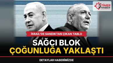 İsrail'de sandıktan çıkan tablo: Sağcı blok çoğunluğa yaklaştı