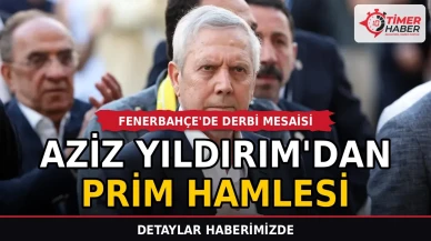 Fenerbahçe'de derbi mesaisi: Aziz Yıldırım'dan prim hamlesi