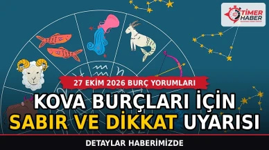 27 Ekim 2026 burç yorumları: Kova burçları için sabır ve dikkat uyarısı
