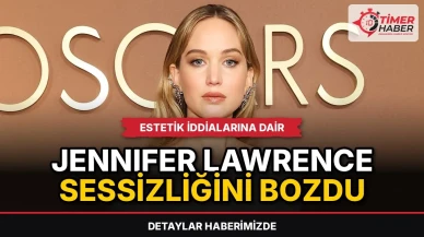 Jennifer Lawrence estetik iddialarına dair sessizliğini bozdu
