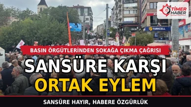 Basın örgütlerinden sokağa çıkma çağrısı: Sansüre karşı ortak eylem