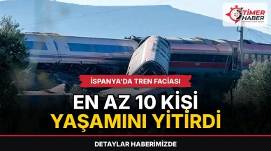İspanya'da tren faciası: En az 10 kişi yaşamını yitirdi