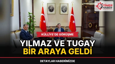 Cevdet Yılmaz, Cemil Tugay ile Külliye'de bir araya geldi