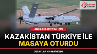 Kazakistan ANKA İHA üretimi için Türkiye ile masaya oturdu
