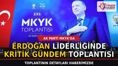 AK Parti MKYK'da Erdoğan liderliğinde kritik gündem toplantısı