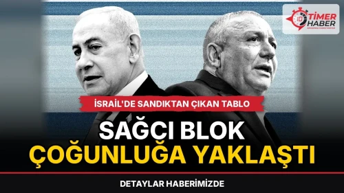 İsrail'de sandıktan çıkan tablo: Sağcı blok çoğunluğa yaklaştı