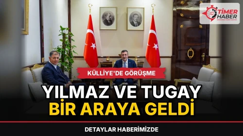 Cevdet Yılmaz, Cemil Tugay ile Külliye'de bir araya geldi